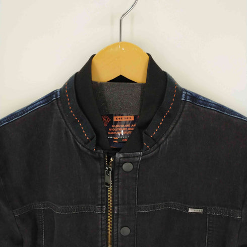 ディーゼル DIESEL JOGGJEANS UTILITY COLLECTION 切替デニムブルゾン レディース import:XS