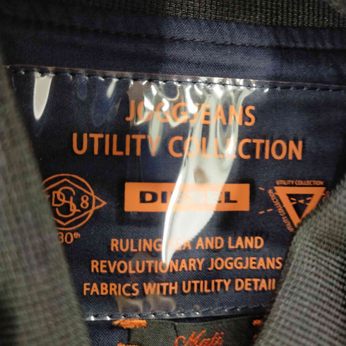 ディーゼル DIESEL JOGGJEANS UTILITY COLLECTION 切替デニムブルゾン レディース import:XS