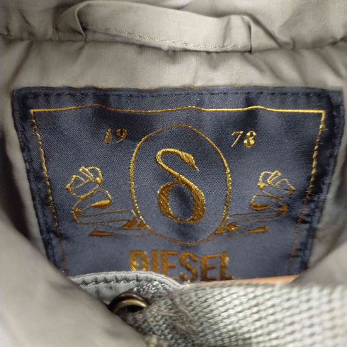 ディーゼル DIESEL ミリタリーナイロンショートジャケット フード着脱可 レディース import:S