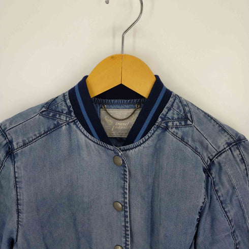 ディーゼル DIESEL デニムスタジャン ブルゾン レディース import:S