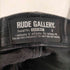 ルードギャラリー RUDE GALLERY フラップレザーブラックスキニーデニム メンズ JPN:2