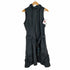 デシグアル Desigual 00S 裾刺繍 フーデッドナイロンノースリーブワンピース レディース JPN:42
