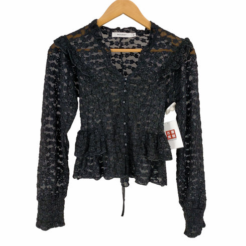 マウジー moussy RUFFLE LACY CUT レディース FREE