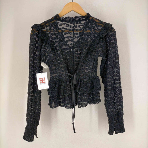 マウジー moussy RUFFLE LACY CUT レディース FREE