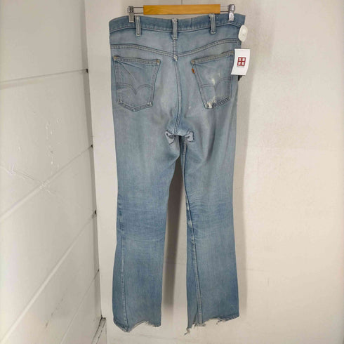 リーバイス Levis 70S 76年製 646-0217 フレアデニムパンツ ボタン裏8 オレンジタブ メンズ W36L36