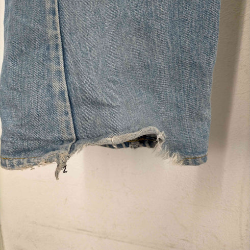 リーバイス Levis 70S 76年製 646-0217 フレアデニムパンツ ボタン裏8 オレンジタブ メンズ W36L36