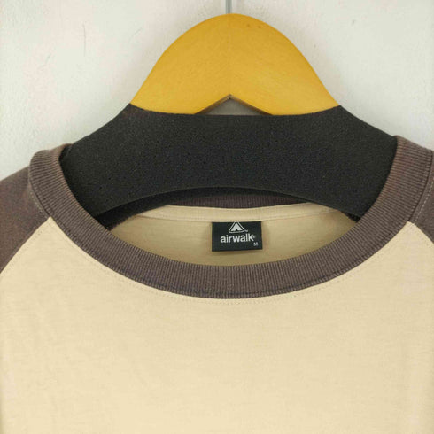エアウォーク AIRWALK ラグラン S/S Tシャツ メンズ import:M