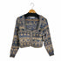 ザラ ZARA KNIT JACQUARD JACKET レディース import:S