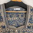 ザラ ZARA KNIT JACQUARD JACKET レディース import:S