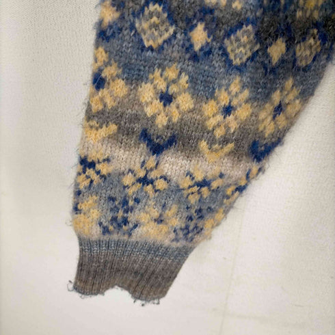 ザラ ZARA KNIT JACQUARD JACKET レディース import:S