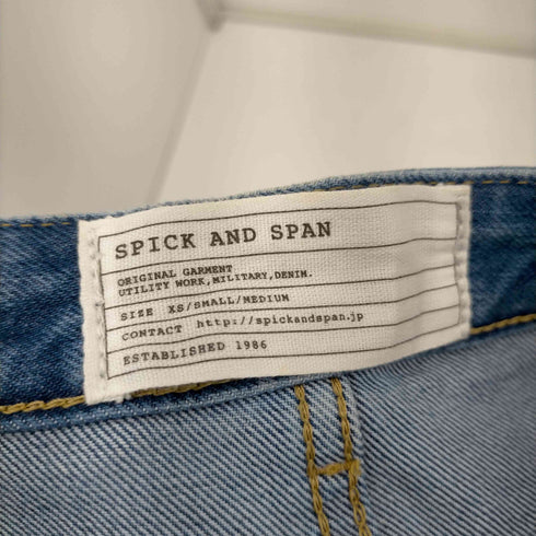 スピックアンドスパン Spick and Span 別注 デニムルーミィペンシルスカート レディース JPN:S