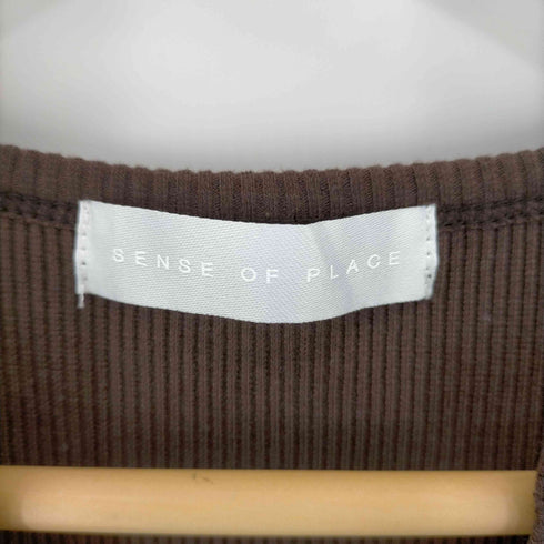 センスオブプレイス SENSE OF PLACE Iラインロングワンピース レディース