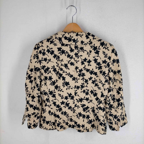 マックスマーラ MAX MARA シルク混 花柄 ジャケット レディース US:6