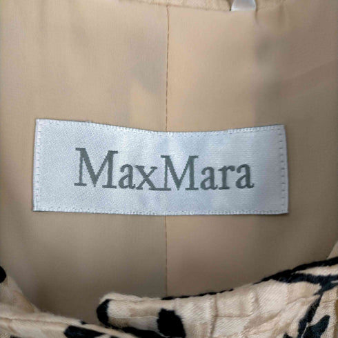 マックスマーラ MAX MARA シルク混 花柄 ジャケット レディース US:6