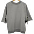 ES:S 24SS カットオフ SLEEVE SWEAT SHIRT レディース import:M