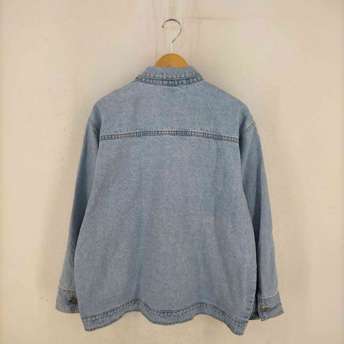moda intl USA製 デニム ジップアップジャケット メンズ JPN:XL