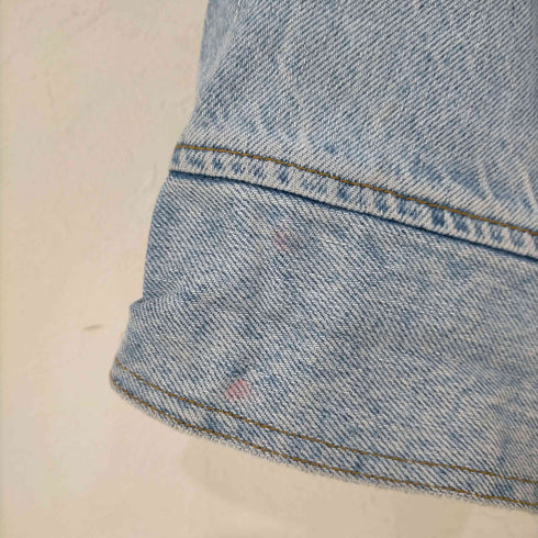 moda intl USA製 デニム ジップアップジャケット メンズ JPN:XL