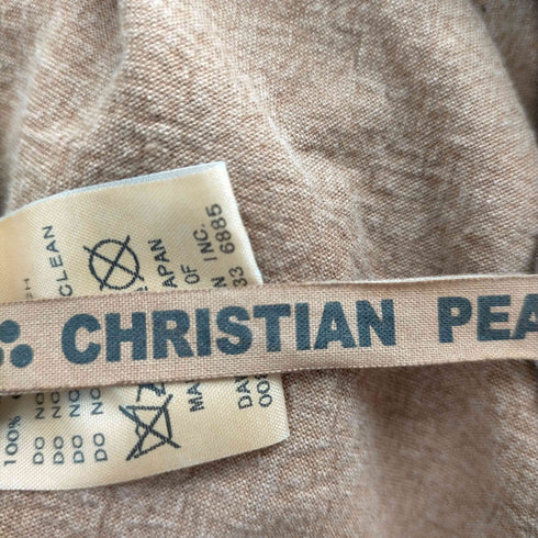 クリスチャンポー CHRISTIAN PEAU 継ぎ接ぎゴートレザージャケット メンズ