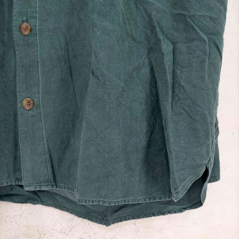 バクラック BACHRACH 片ポケ ノーカラーシャツ メンズ JPN:L