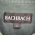 バクラック BACHRACH 片ポケ ノーカラーシャツ メンズ JPN:L