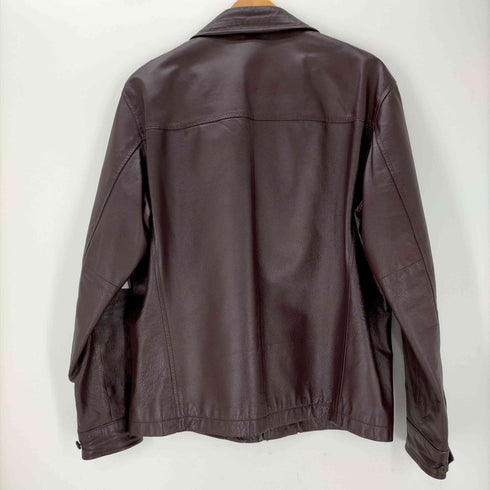 チャップス CHAPS ワッペンリアルレザージャケット メンズ JPN:M