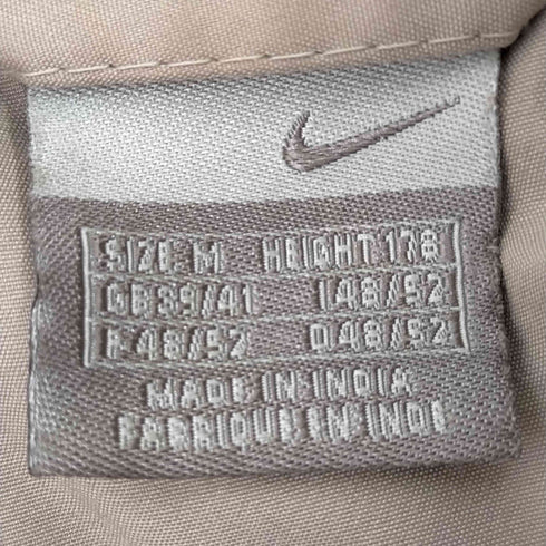 ナイキ NIKE 00S OLD ワンポイント刺繍 中綿 ジップアップ ジャケット メンズ import:M