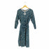 サマンサモスモス samansa Mos2 花柄 刺繍 リネンコットン ベルテッドワンピース レディース FREE