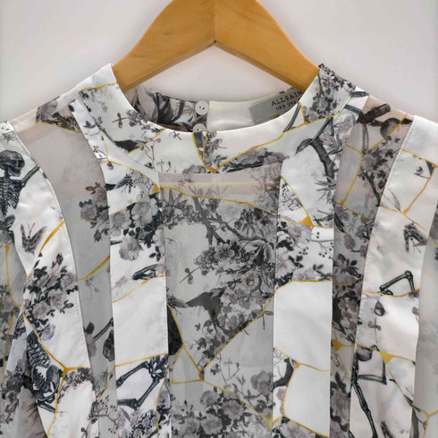 オールセインツ ALLSAINTS 花柄シフォンワンピース レディース us2