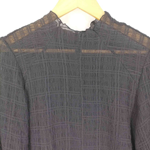 フーフー FOUFOU seersucker mellow blouse シアサッカー メロウブラウス レディース