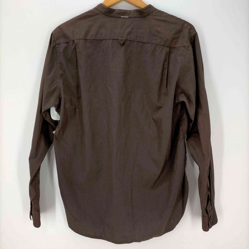 エムエイチエル MHL. GARMENT DYE BASIC POPLIN STAND SHIRTS メンズ JPN:S