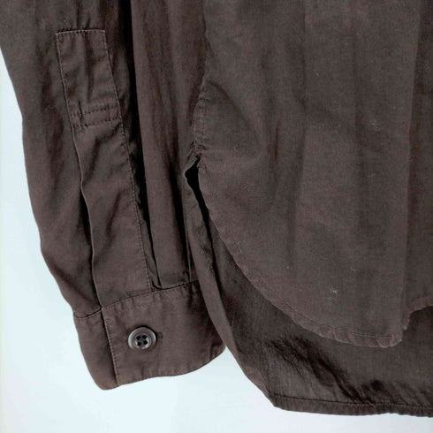 エムエイチエル MHL. GARMENT DYE BASIC POPLIN STAND SHIRTS メンズ JPN:S