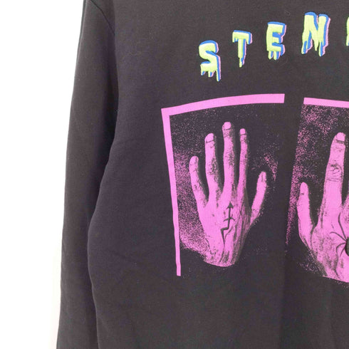 ディーゼル DIESEL STENCH 蜘蛛刺繍 クルーネック トレーナー メンズ import:XS