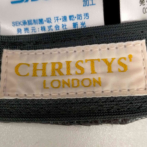 クリスティーズロンドン CHRISTYS' LONDON カウレザー6パネルキャップ メンズ JPN:S