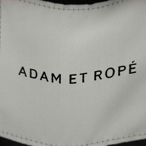 アダムエロペ Adam et Rope ノーカラーコート レディース