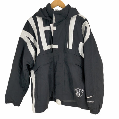 ナイキ NIKE NBA COLLECTION NETS NYLON JACKET メンズ JPN:XL