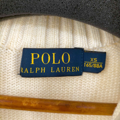 ポロラルフローレン POLO RALPH LAUREN ハーフジップ ポニー刺繍 ハイネックニット メンズ JPN:XS