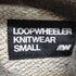 ループウィラー LOOPWHEELER 霜降りダブルジップパーカー メンズ JPN:S