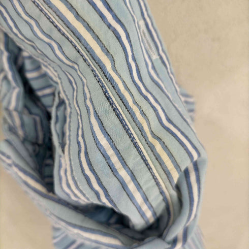ランズエンド LANDS END シアサッカー BDシャツ メンズ JPN:S