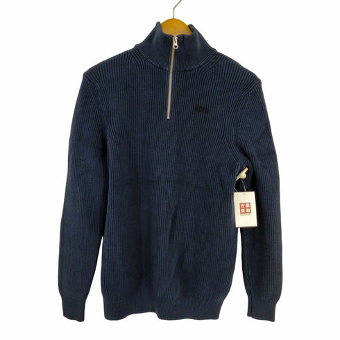 ザラ ZARA ハーフジップニット メンズ import:L