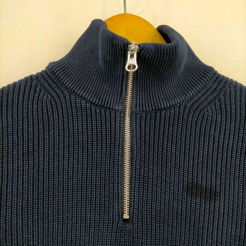 ザラ ZARA ハーフジップニット メンズ import:L