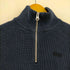 ザラ ZARA ハーフジップニット メンズ import:L