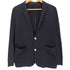 バーバリーブラックレーベル BURBERRY BLACK LABEL 袖切替チェック コットン リネン 薄手 ジャケット メンズ import:M