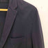 バーバリーブラックレーベル BURBERRY BLACK LABEL 袖切替チェック コットン リネン 薄手 ジャケット メンズ import:M