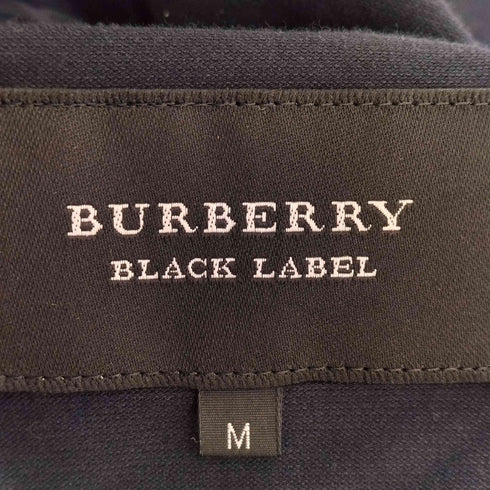 バーバリーブラックレーベル BURBERRY BLACK LABEL 袖切替チェック コットン リネン 薄手 ジャケット メンズ import:M