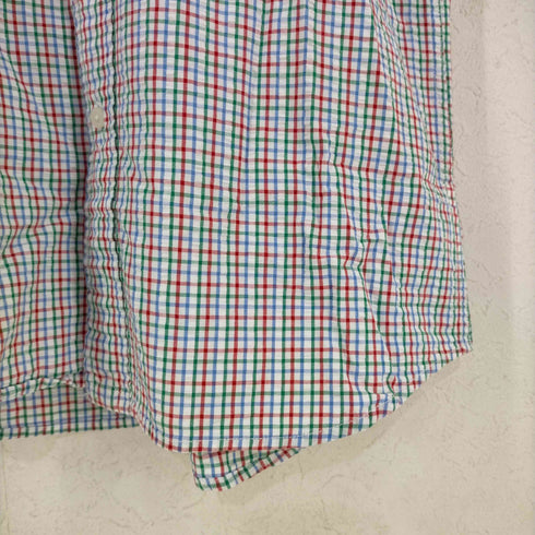 ランズエンド LANDS END シアサッカー BDシャツ メンズ JPN:S