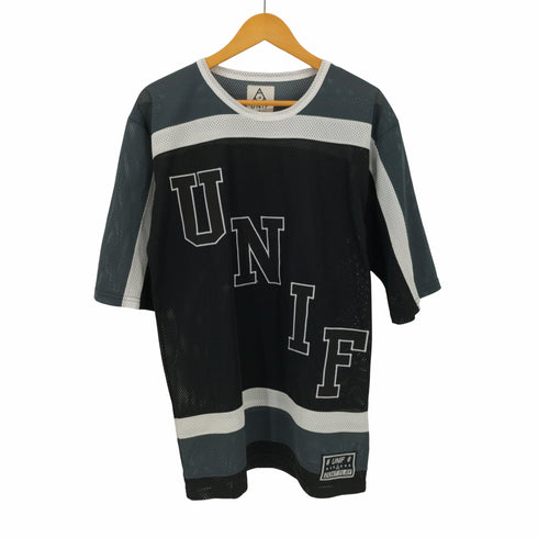 ユニフ UNIF UNIFパッチ メッシュシャツ ホッケーシャツ レディース JPN:S