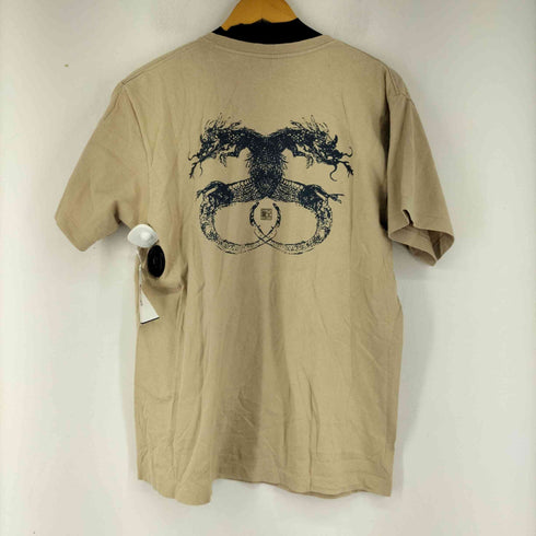 ステューシー Stussy 90S MADE IN USA 紺タグ 龍プリント S/Sカットソー メンズ JPN:L