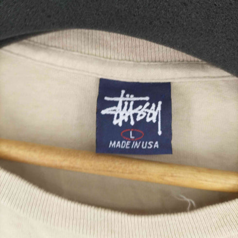 ステューシー Stussy 90S MADE IN USA 紺タグ 龍プリント S/Sカットソー メンズ JPN:L