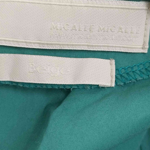 MICALLE MICALLE リボンディーテルギャザリングティアードワンピース レディース