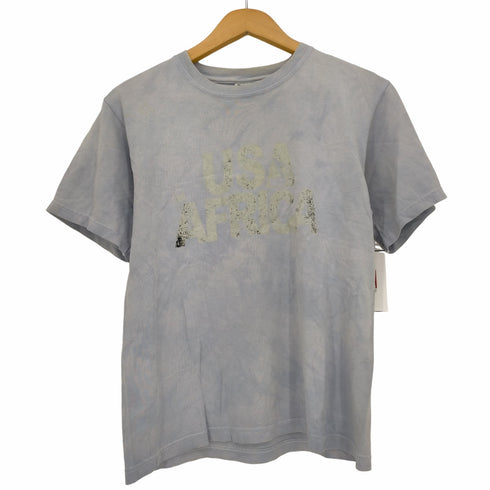 アンビル Anvil 90-2000s USA for Africa We are the Would タイダイ染め クルーネックTシャツ メンズ import:L